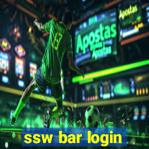 ssw bar login